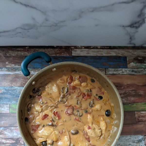 Caper Chicken Cacciatore