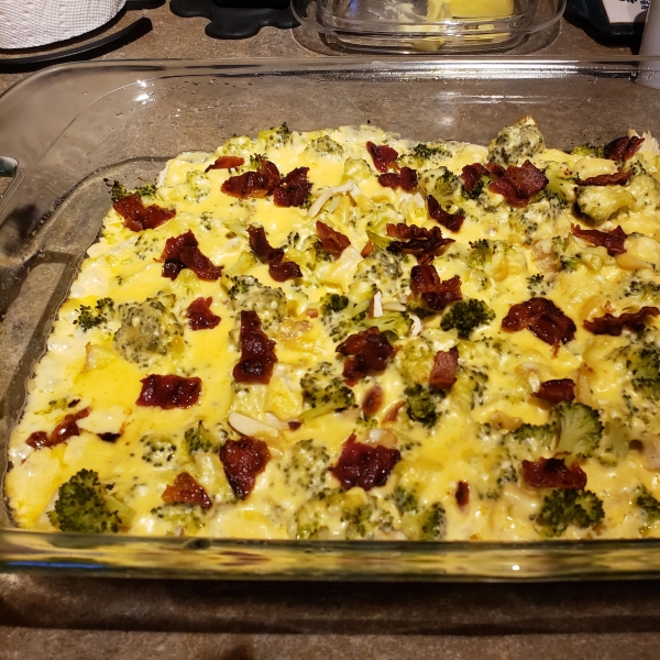 Keto Chicken and Broccoli Casserole