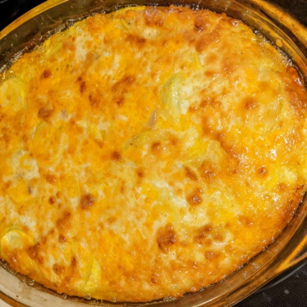 Squash, Egg, and Cheese Casserole