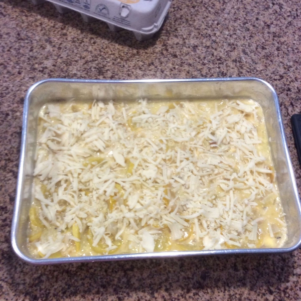 Squash, Egg, and Cheese Casserole