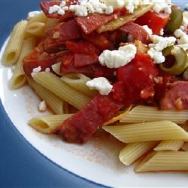 Rigatoni alla Puttanesca e Arrabbiata