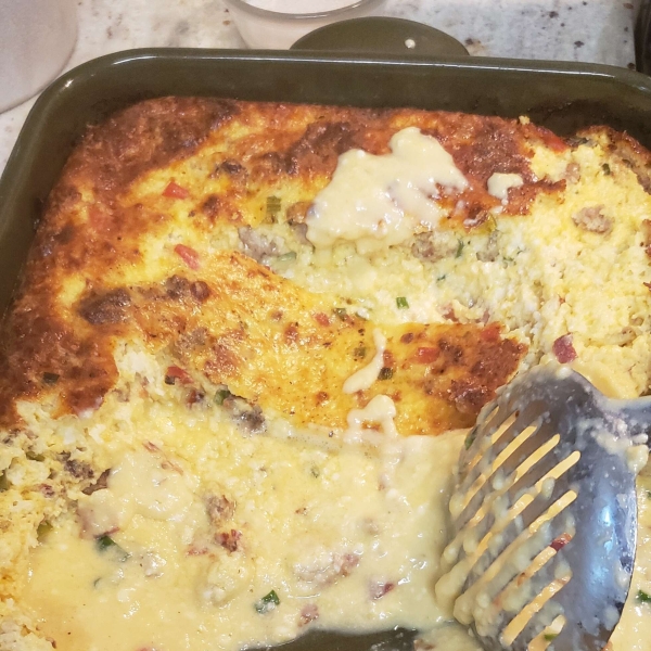 Fast-and-Fabulous Egg and Cottage Cheese Casserole