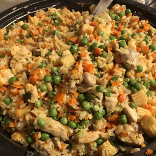 Fried Rice with Cilantro