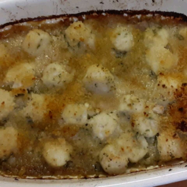 Awesome Baked Sea Scallops