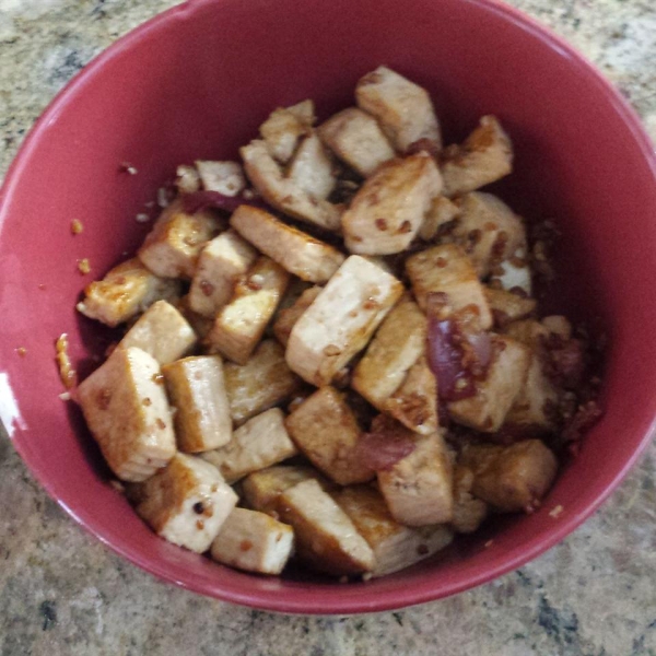 Garlic Ginger Tofu