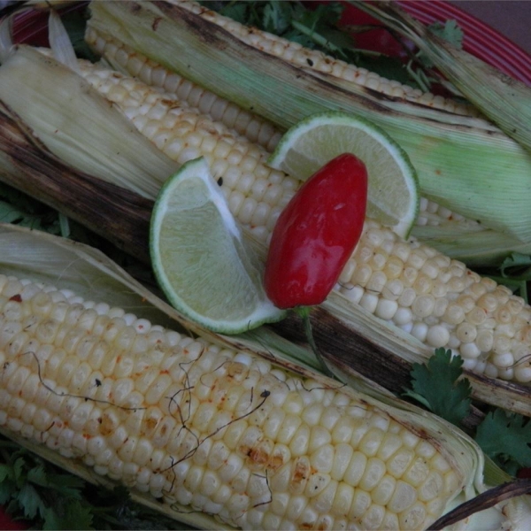 Chili-Lime Grilled Corn-on-the-Cob