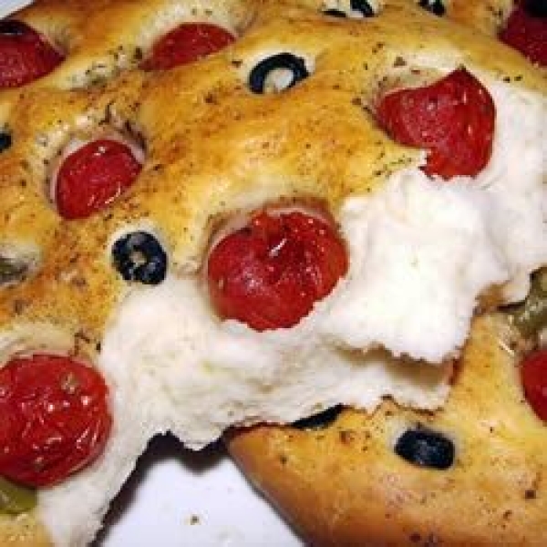 Tomato Focaccia Bread