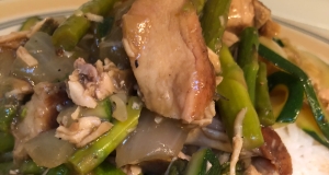 Wild Rice and Asparagus Chicken Breasts