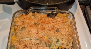 Chicken and Pasta Casserole with Mixed Vegetables