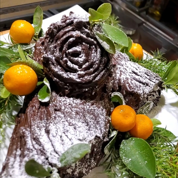 Chocolate Yule Log