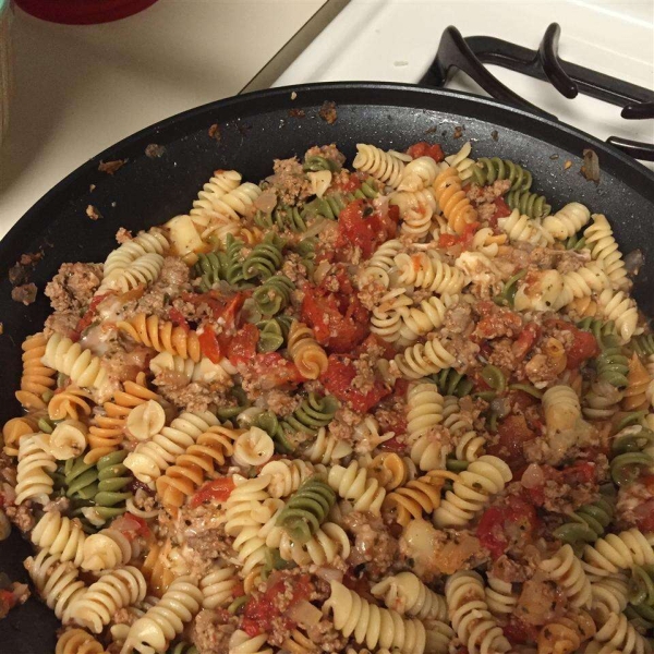 Turkey Ragu with Fontina and Parmesan