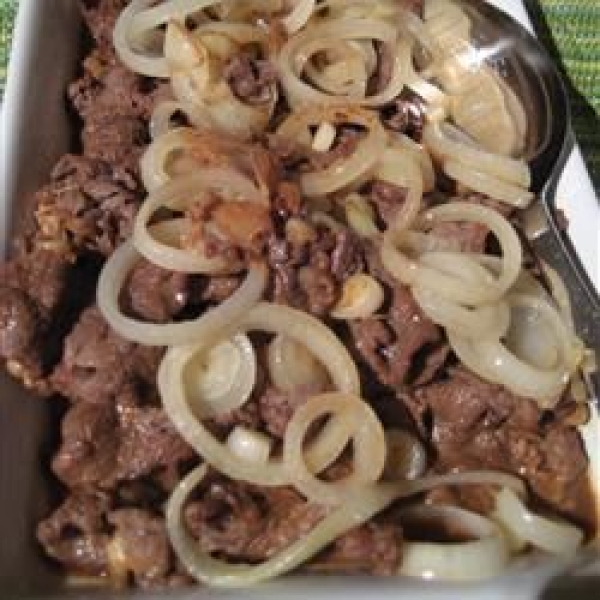 Bistek (Filipino Beef Steak)