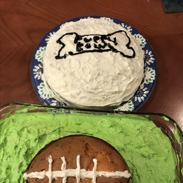 Smart Cookie Football Cake