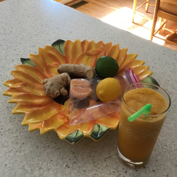 Citrus, Turmeric, and Ginger Juice