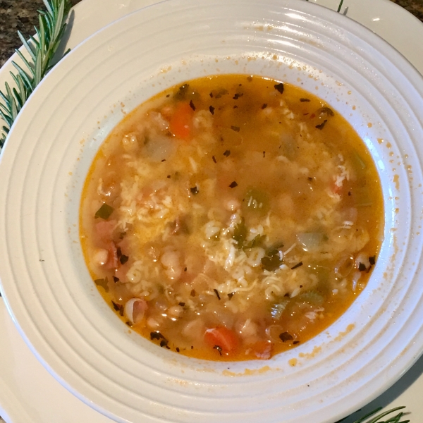 Classic Italian Pasta e Fagioli