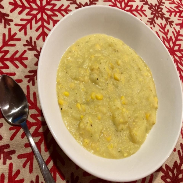 Clean-Eating Potato and Corn Chowder