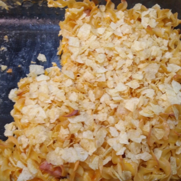 Grandma's Creamy Ham Casserole