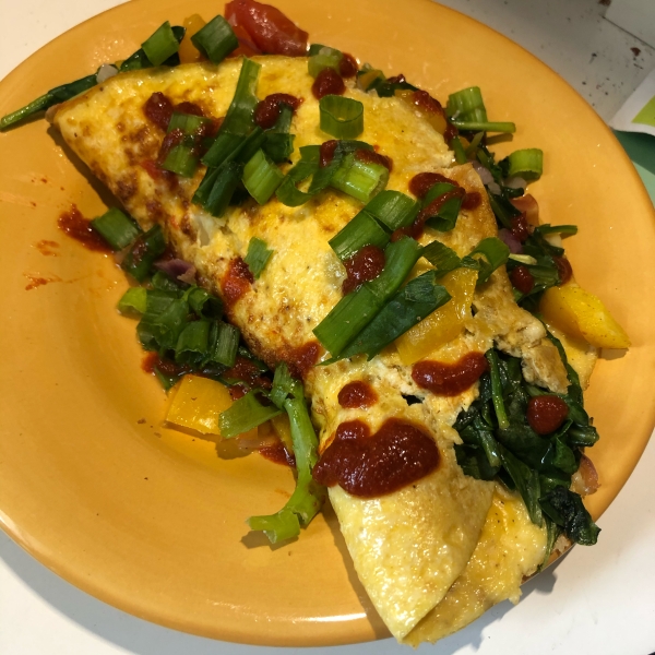 Yummy Veggie Omelet