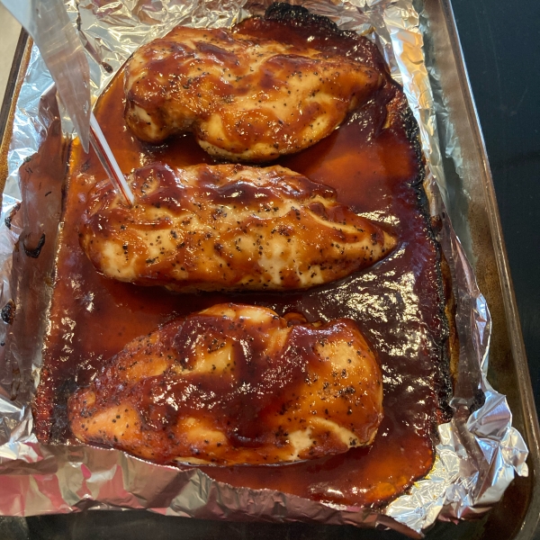 BBQ Chicken Breasts in the Oven