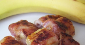 Bananas Wrapped in Bacon