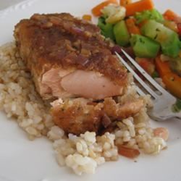 Parmesan Crusted Salmon