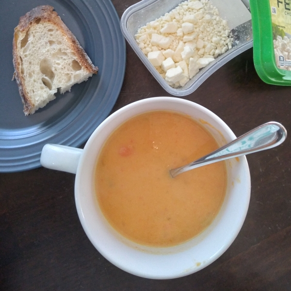 Sweet Potato and Apple Soup