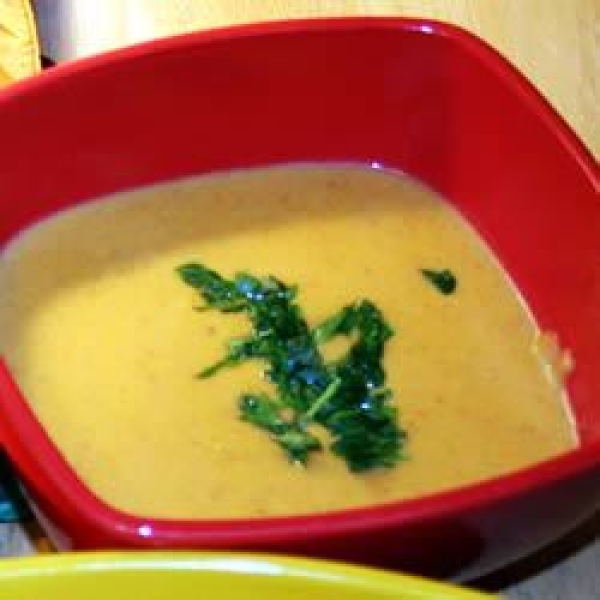 Sweet Potato and Apple Soup