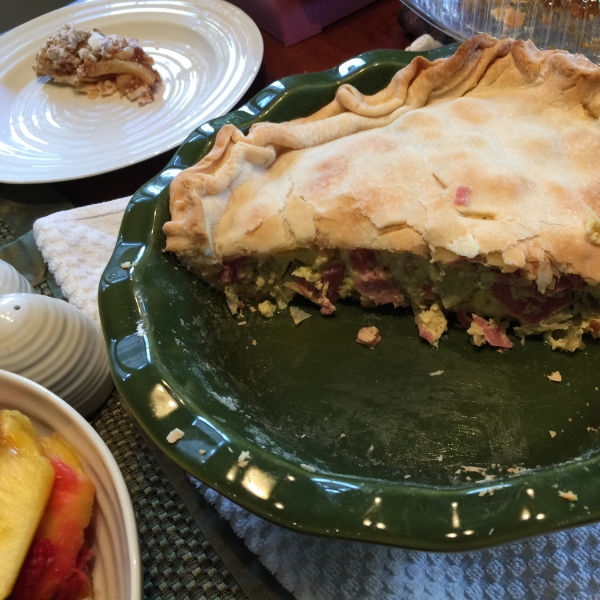 Nanny's Meat and Artichoke Pie