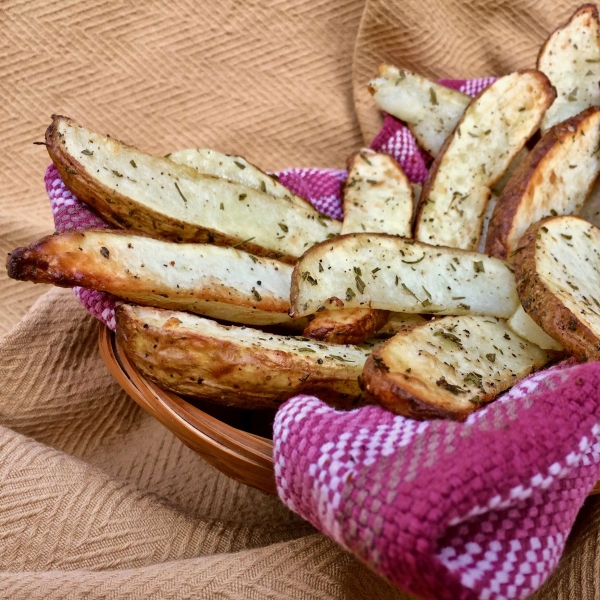 Rosemary Potato Wedges for the Air Fryer