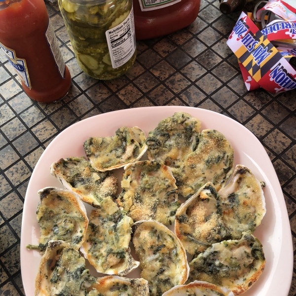 Rockin' Oysters Rockefeller