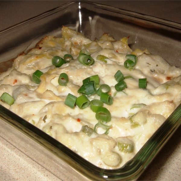 Hot Artichoke Dip with Sun-Dried Tomatoes