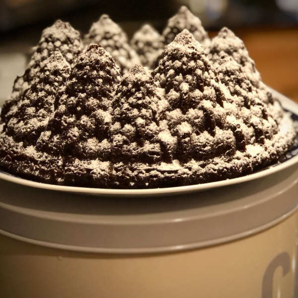 Chocolate Guinness® Bundt® Cake with Whiskey Whipped Cream