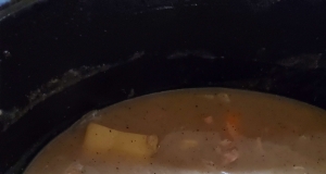 Slow Cooker Squirrel and Veggies