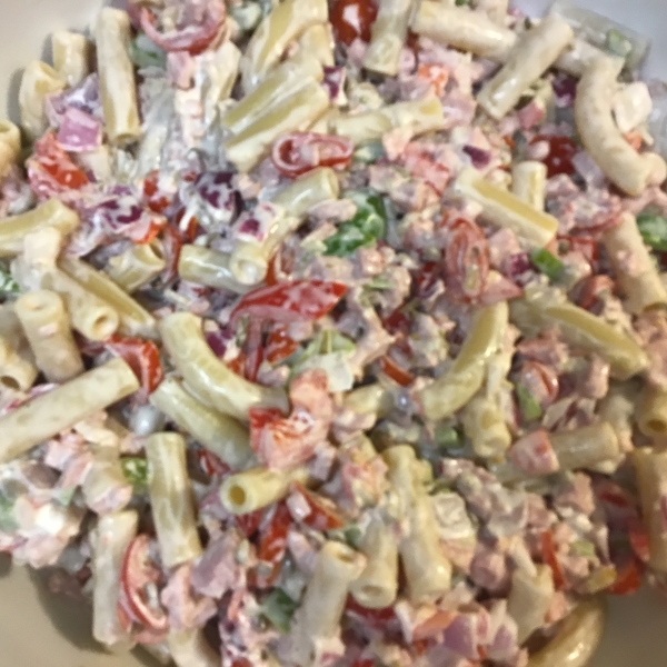 Awesome Ham Pasta Salad