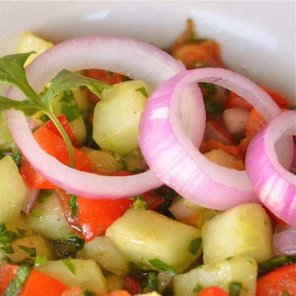 Refreshing Cucumber Salsa