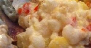 Fast Eddie's Deadly Hominy Casserole