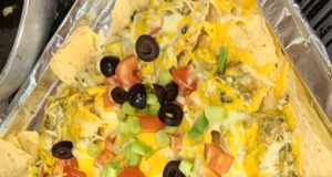 Restaurant Style Chicken Nachos