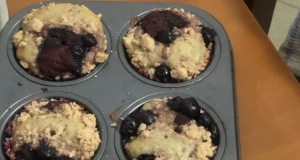 Blueberry Streusel Muffins with Yogurt
