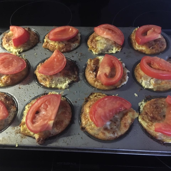Eggs n Bacon Cupcake
