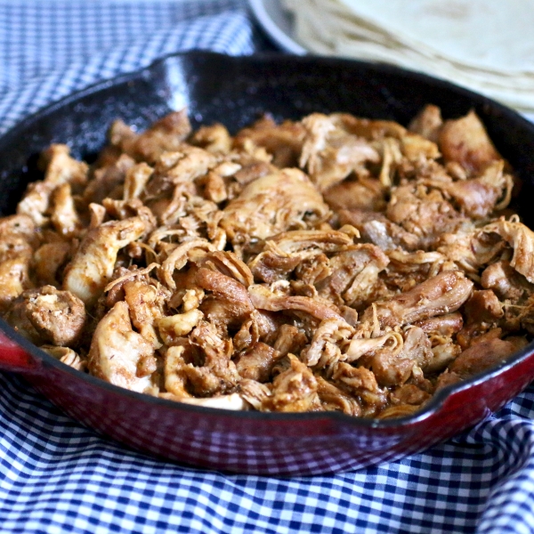 Chipotle Chicken Thighs for Burritos