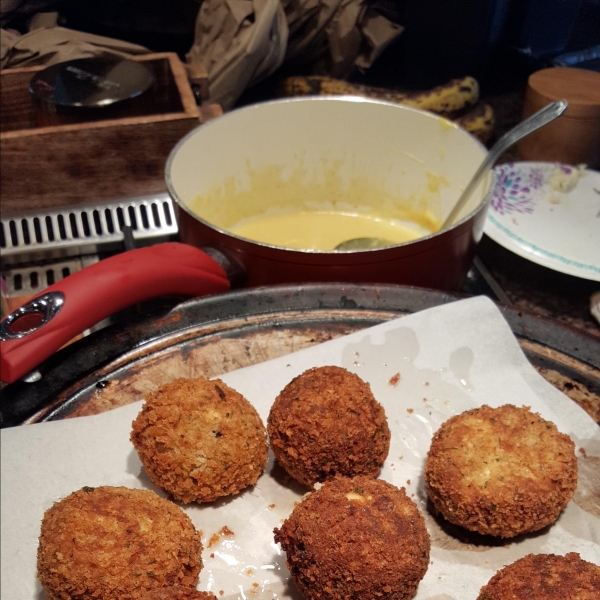 Pan Fried Chicken Croquettes