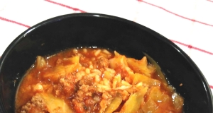 Cabbage Roll Soup for a Crowd