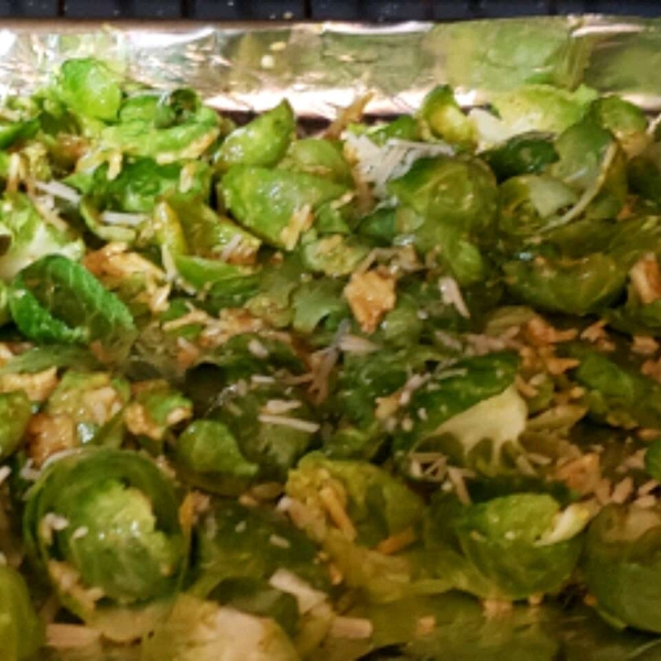 Spicy Brussels Sprout Chips