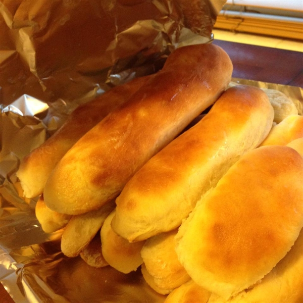 Breadsticks with Parmesan Butter