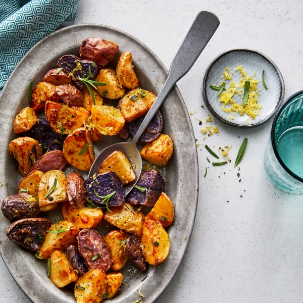 Air Fryer Rosemary Garlic Baby Potatoes