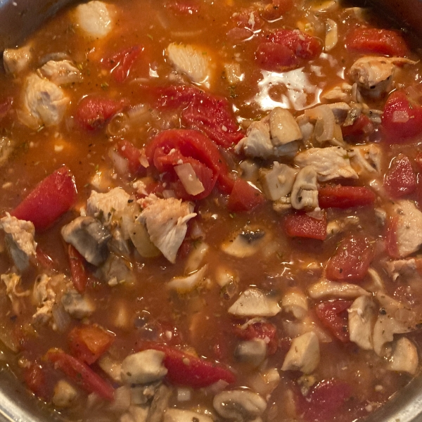 Ellen's Chicken Cacciatore