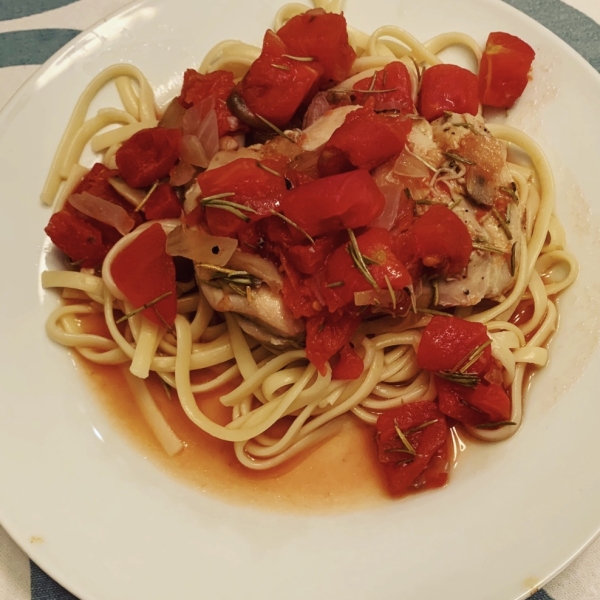 Ellen's Chicken Cacciatore