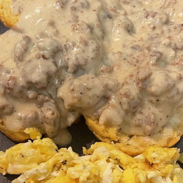 Sausage Biscuits and Gravy
