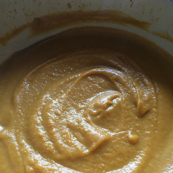 Creamy Sweet Potato With Ginger Soup