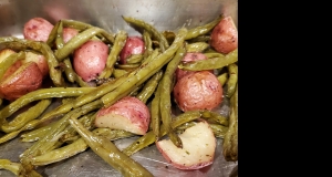 Anne's Amazing Roasted Green Beans